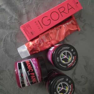 Igora and Manic Panic Hair Color Set